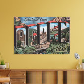 Ogden, UtahLarge Letter ScenesOgden, UT 2 Leinwanddruck (Insitu (Wohnzimmer))