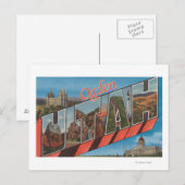 Ogden, UtahLarge Letter ScenesOgden, UT 2 Postkarte (Vorne/Hinten)