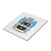 Ogden Wappen - Familienwappen Fliese (Seite)