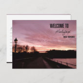 Ogden Water Willkommen bei Halifax Postcard Postkarte (Vorne/Hinten)