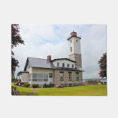 Ogdensburg Hafen Leuchtturm, New York Door Mat Fußmatte (Vorderseite)