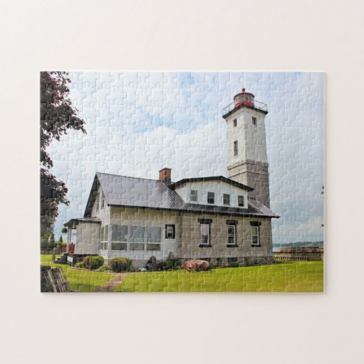 Ogdensburg Hafen-Leuchtturm, New- Yorkpuzzlespiel Puzzle (Horizontal)