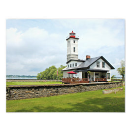 Ogdensburg Harbour Lighthouse, New York Foto Print
