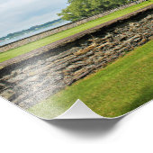 Ogdensburg Harbour Lighthouse, New York Foto Print (Ecke)