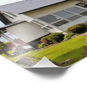 Ogdensburg Harbour Lighthouse, New York Foto Print (Ecke)