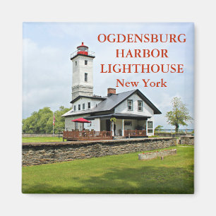Ogdensburg Harbour Lighthouse, New York Magnet