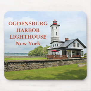 Ogdensburg Harbour Lighthouse, New York Mousepad