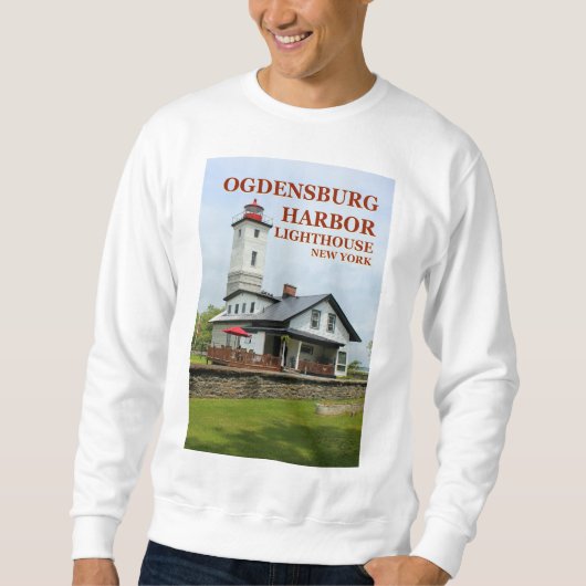 Ogdensburg Harbour Lighthouse, New York Sweatshirt (Vorderseite)