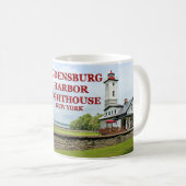Ogdensburg Harbour Lighthouse, New Yorker Tasse (VorderseiteRechts)