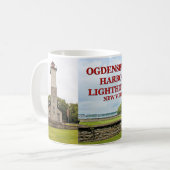 Ogdensburg Harbour Lighthouse, New Yorker Tasse (Vorderseite Links)