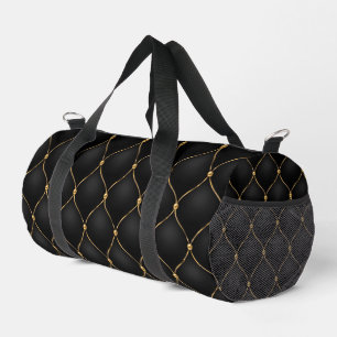 Ogee Black Gold Diamonds gespült Duffle Bag
