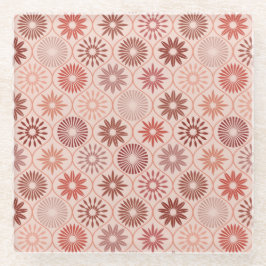 Ogee Boho Blume Glasuntersetzer