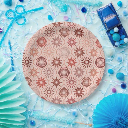Ogee Boho Blume Pappteller (Party)