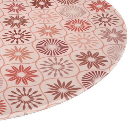 Ogee Boho Blume Schneidebrett (Ecke)
