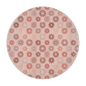 Ogee Boho Blume Schneidebrett (Vorderseite)