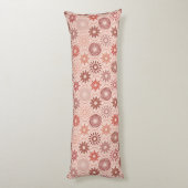 Ogee Boho Blume Seitenschläferkissen (Rückseite (Vertikal))