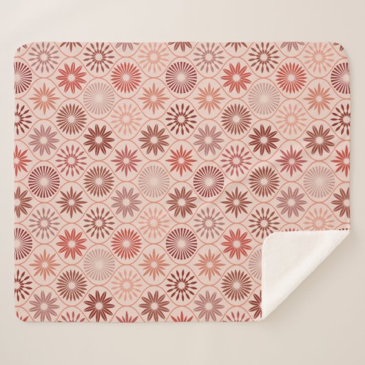 Ogee Boho Blume Sherpadecke (Vorderseite (Horizontal))