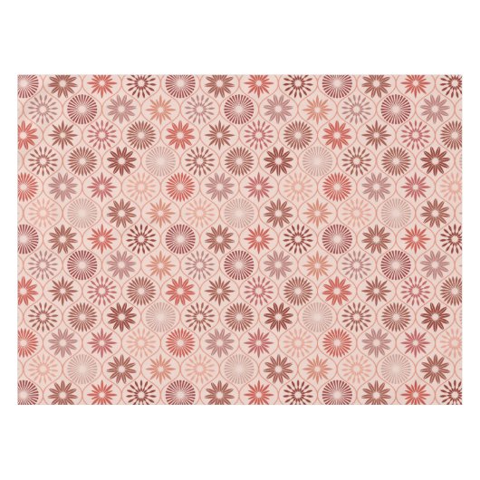 Ogee Boho Blume Tischdecke (Vorderseite (Horizontal))
