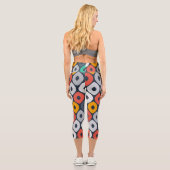 Ogee Pattern Capri Leggings (Rückseite)