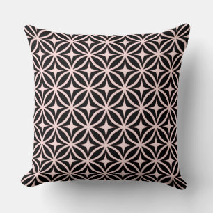 Ogee und Star Repeat Pattern Throw Pillow Kissen