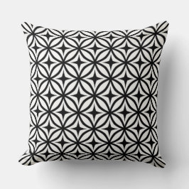 Ogee und Star Repeat Pattern Throw Pillow Kissen