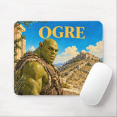 Oger, Gothic Fantasy-Monster Mousepad (Mit Mouse)