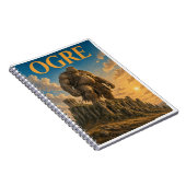 Oger, Gothic Fantasy Monster Notizblock (Rechte Seite)
