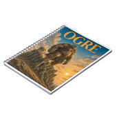 Oger, Gothic Fantasy Monster Notizblock (Linke Seite)