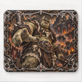 Oger, Paper Cut Monster Mousepad