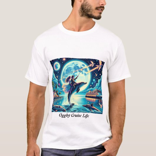 Ogghy Cruise Life Key West Magie T-Shirt (Vorderseite)