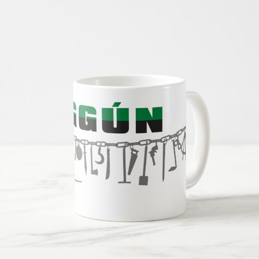 Oggun Achaba Kaffeetasse (VorderseiteRechts)