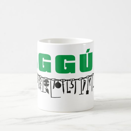 Oggun und achaba kaffeetasse (Mittel)
