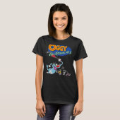 Oggys und Kakerlaken T-Shirt (Vorne ganz)