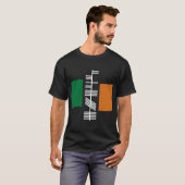 Ogham text "Ireland" black Shirt (Vorne ganz)