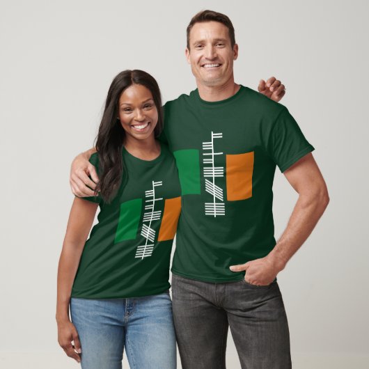 Ogham text "Ireland" Shirt (Unisex)