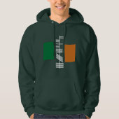 Ogham Text "Irland" Hoodie (Vorderseite)