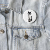Ogie die Katze Button (Beispiel)