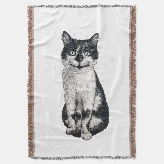 Ogie die Katze Decke (Vorderseite Vertikal)