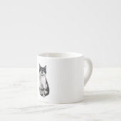 Ogie die Katze Espressotasse (Vorderseite Rechts)