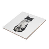 Ogie die Katze Fliese (Seite)