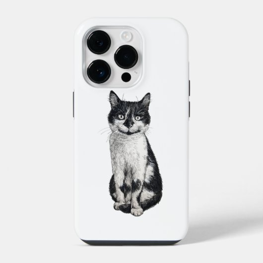 Ogie die Katze iPhone Hülle (Rückseite)