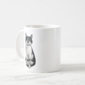 Ogie die Katze Kaffeetasse (Vorderseite Links)