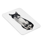 Ogie die Katze Magnet (Rechte Seite)