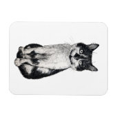Ogie die Katze Magnet (Horizontal)