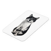 Ogie die Katze Magnet (Linke Seite)
