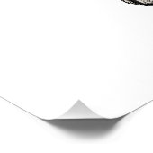 Ogie die Katze Poster (Ecke)