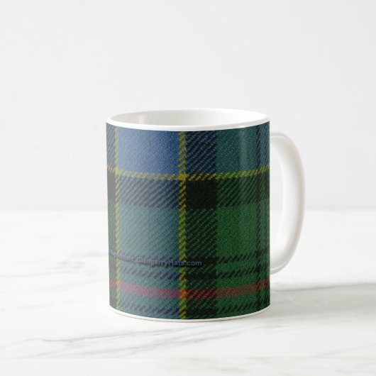 Ogilvie, das alte Tartan-Tasse jagt Kaffeetasse (VorderseiteRechts)