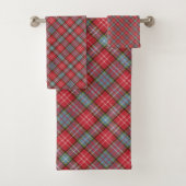 Ogilvie Old Rare Scottish Tartan Badhandtuch Set (Insitu)