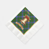 Ogilvie Personalisiert Tartan Christmas Serviette (Ecke)
