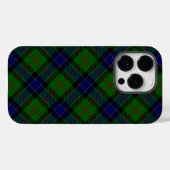Ogilvie Tartan Blau kariert Case-Mate iPhone Hülle (Rückseite (Horizontal))